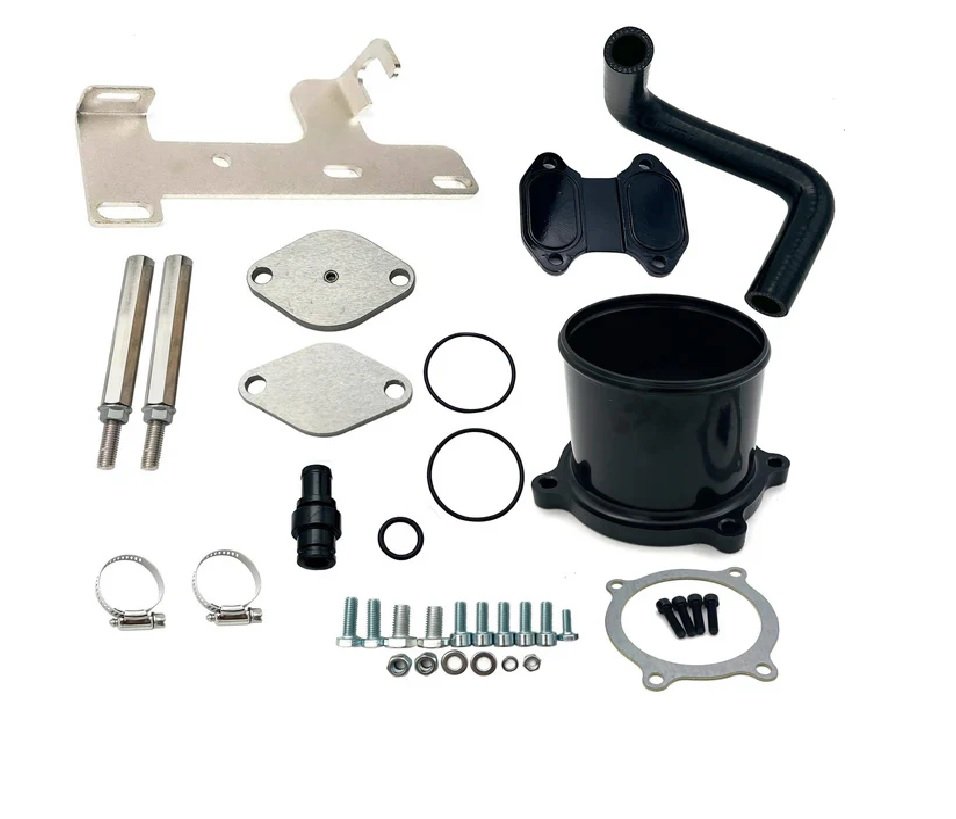 2010-2018 Dodge Ram 6.7L Cummins EGR & amp; Throttle Valve Cooler Delete Kit