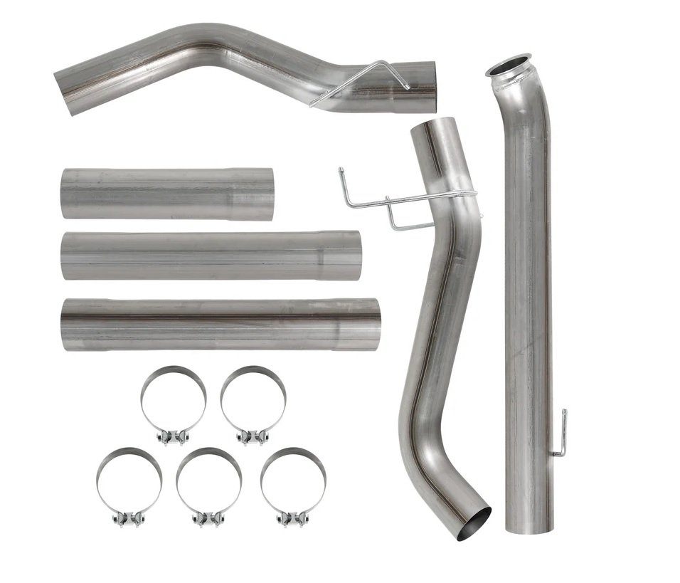 2019-2024 Dodge Ram 6.7L Cummins 5″ DPF Delete Downpipe-Back Exhaust