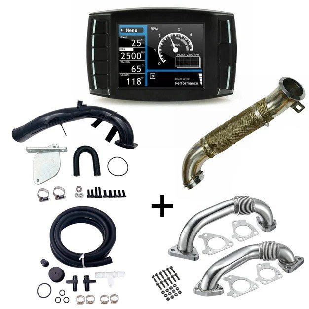 2007.5–2010 Duramax LMM 6.6L EGR CCV Delete Kit + Mini Maxx V2 Tuner