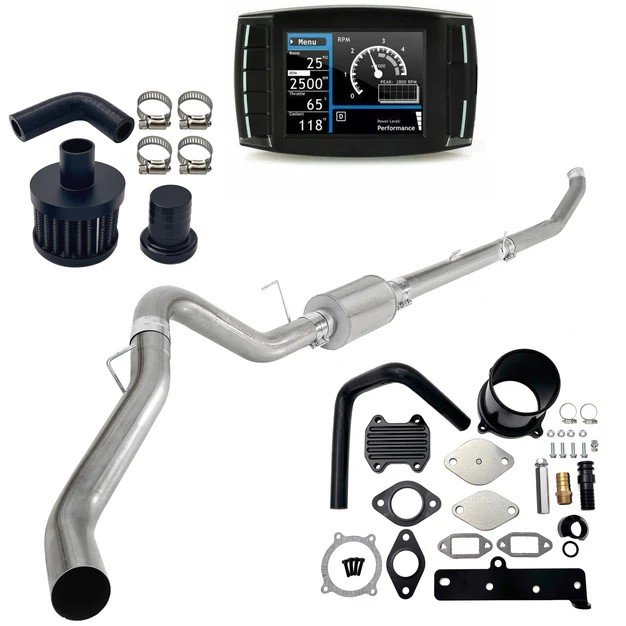 2013–2018 Ram Cummins 6.7L 5″ DPF EGR CCV Delete Kit + Mini Maxx V2 Tuner