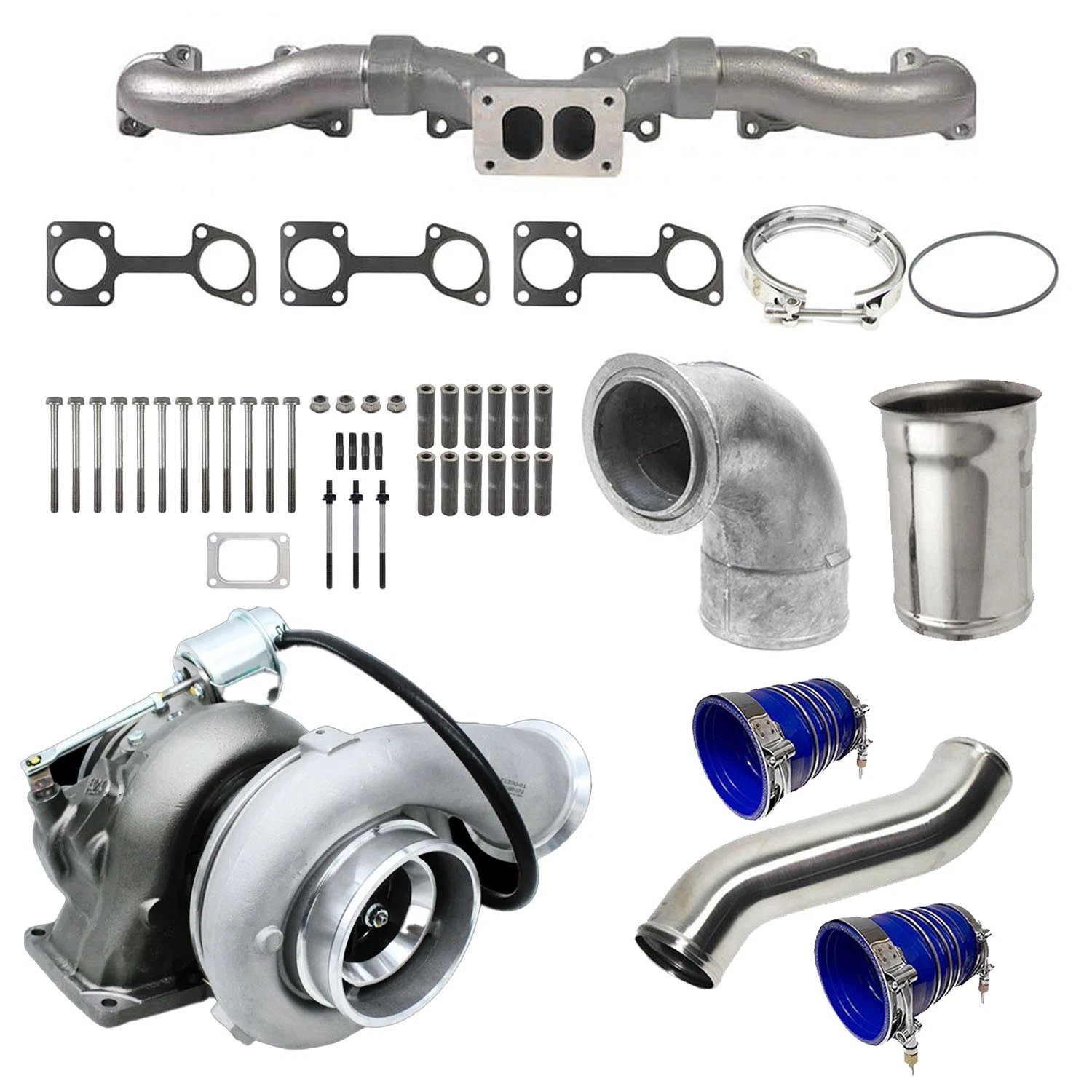 Detroit Diesel Series 60 EGR Kit 12.7L, 14L with K31 Turbo for 1993–2007. 5 Engines