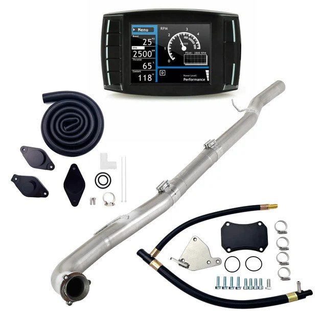 2015.5-2016 LML Duramax 6.6L 4″ DPF EGR DEF CCV Delete Kit | All-in-One Exhaust Upgrade