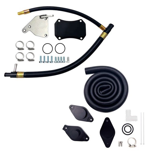 2011–2015 Duramax LML 6.6L 4″ DPF EGR DEF CCV Delete Kit with Mini Maxx V2