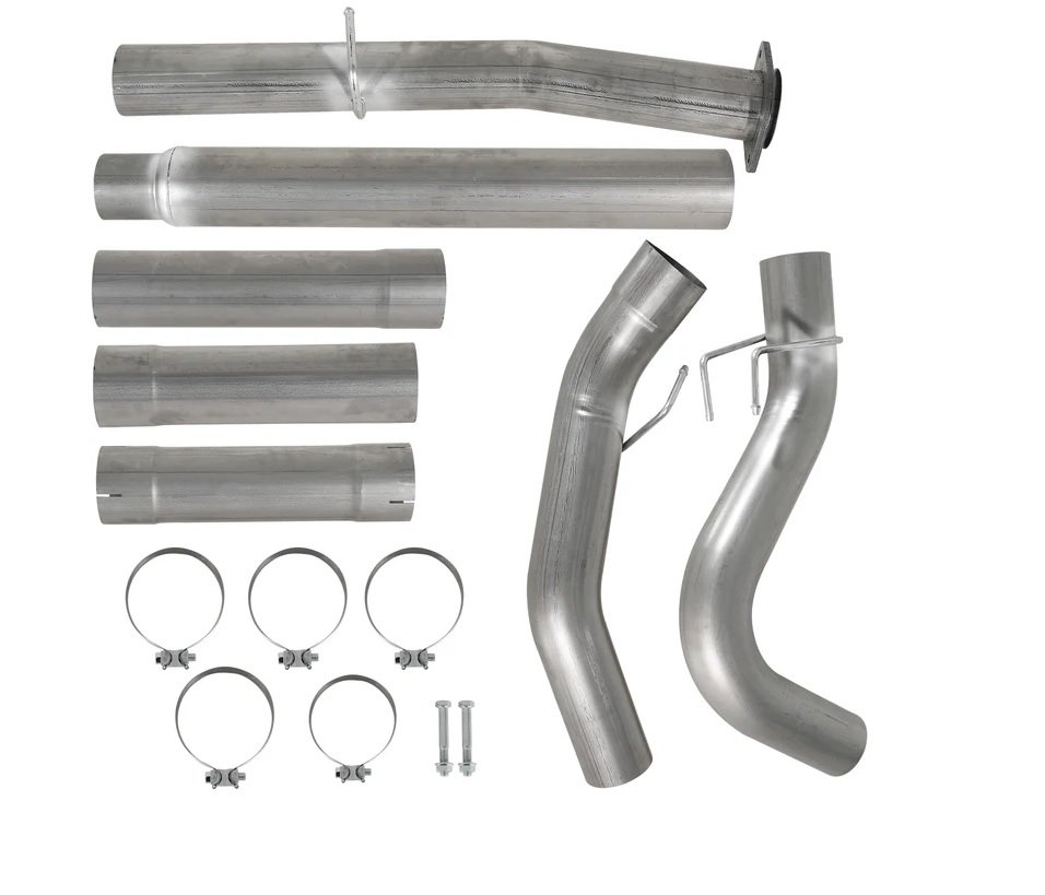 2008-2010 Ford 6.4L Powerstroke 5″ DPF Delete Downpipe-Back Exhaust System