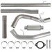 Ford 6.7L Powerstroke 4″ DPF Delete Pipe w/ Muffler | 2011–2022 F250 F350 F450