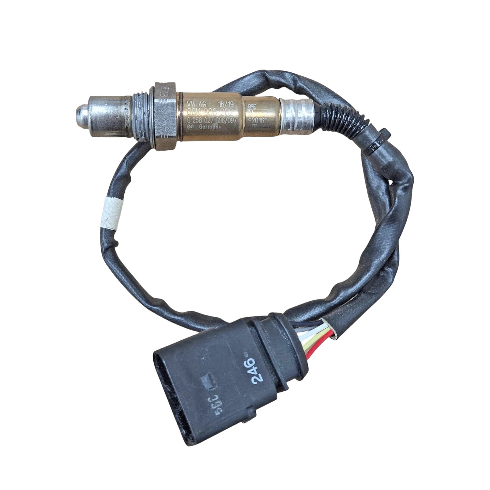 Bosch 17100 Oxygen O2 Sensor for 2011–2020 Audi A4, A5, A8, Q5, Q7, S6, S7 & VW Beetle, Jetta, Passat – OE Replacement