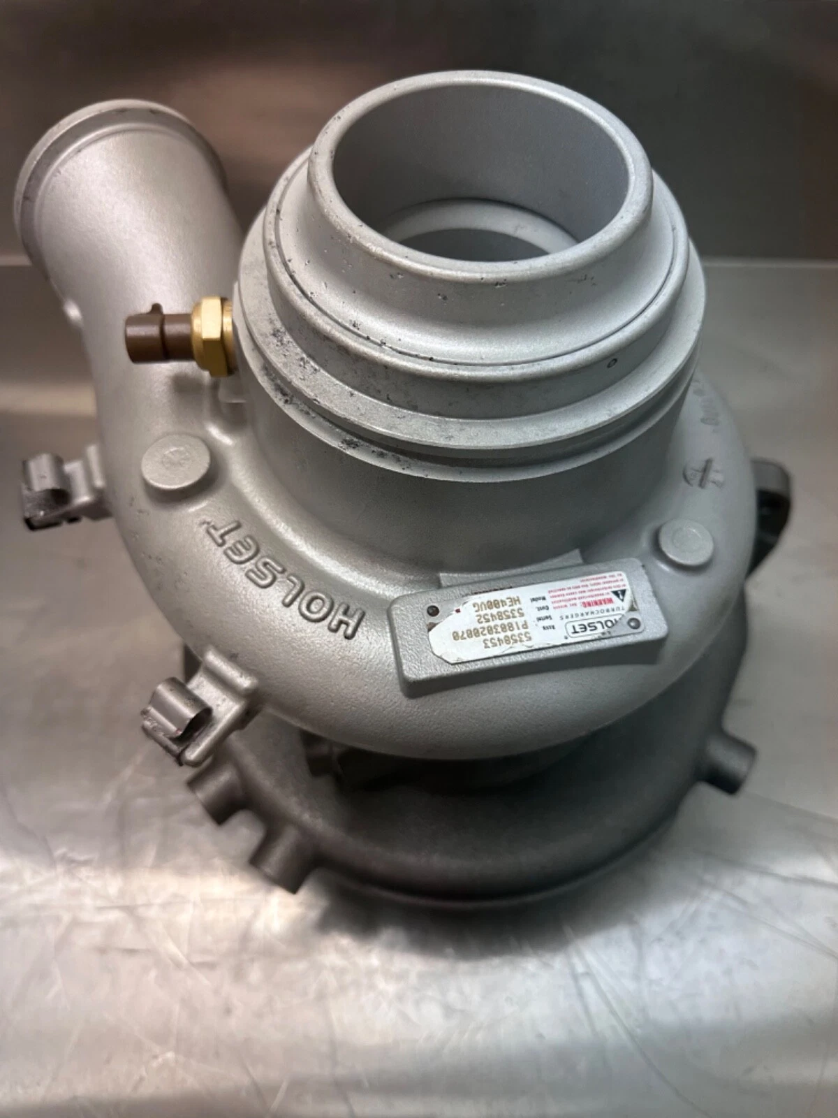 New Genuine Holset HE400VG Turbocharger TUR-104801-HTN