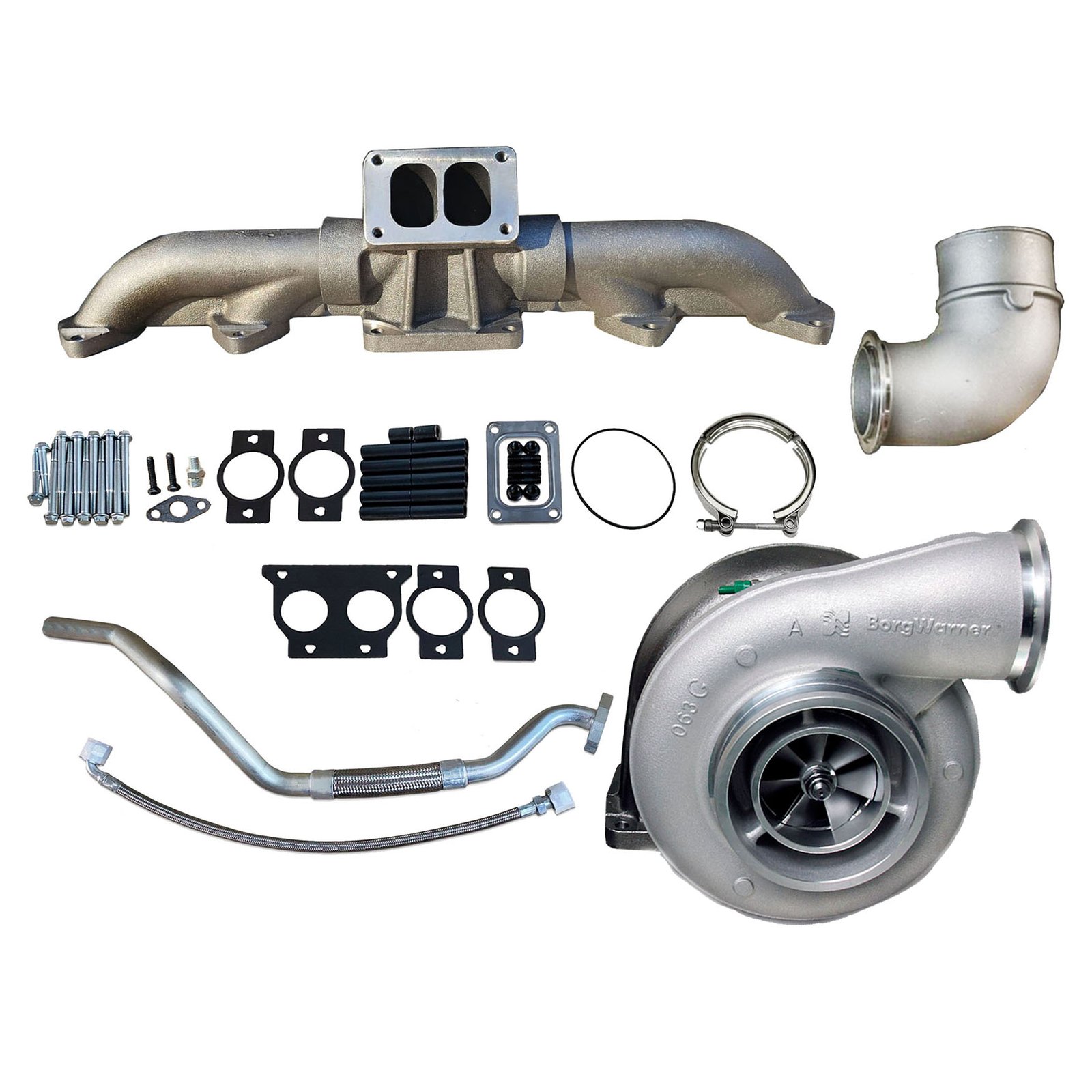 Cummins ISX ISX15 Turbo Conversion Kit With T6 Performance Manifold