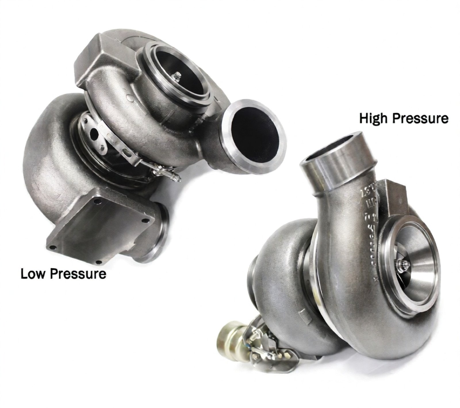 Twin Turbocharger High & Low PSI for Caterpillar CAT C15 ACERT 232-1811 | Heavy-Duty Diesel Turbo