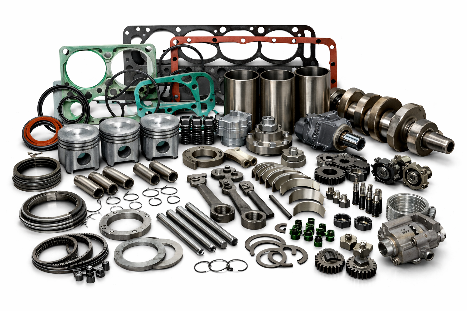 Cummins 4B 3.3 Rebuild Kit – Tier 2 Engine Overhaul Kit for Komatsu 4D95LE-3